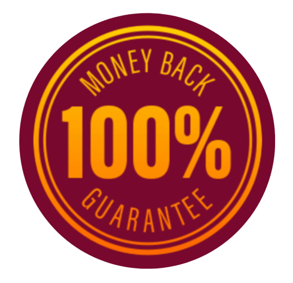 100% money back guarantee